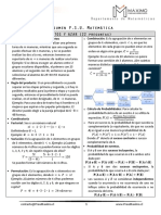 2019 Resumen PSU Matemática Eje Datos y Azar PDF