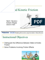 Static & Kinetic Friction
