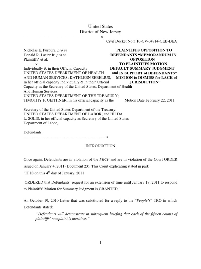 opposition-to-motion-to-dismiss-and-request-for-summary-judgment-motion