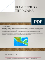 La Gran Cultura Teotihuacana