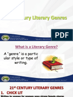 21st Century Literary Genres PDF