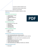 Indicaciones: Comparación Pre y Post Tratamiento de