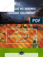 ¿Por Qué No Debemos Celebrar Halloween?