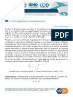 Formato Contenido - Unidad 3 - Fundamentos de Cinemática - Tema 3.2 PDF