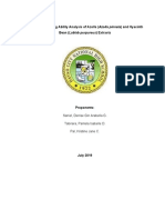 The Nitrogen-Fixing Ability Analysis of Azolla (Azolla Pinnata) and Hyacinth Bean (Lablab Purpureus) Extracts