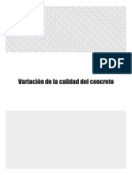 2 Variación de La Calidad Del Concreto PDF