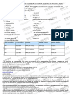 Resultado de Consulta Al Padrón General de Hogares (PGH) : Calle. 06 de Diciembre Nro. Puerta SN Piso.01 Mza. J LOTE.23