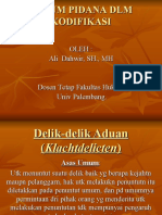 Delik-Delik Aduan (Klachtdelicten)