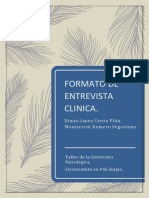 Formato Entrevista Clinica PDF