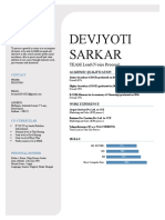 Devjyoti Sarkar: TEAM Lead (Voice Process)
