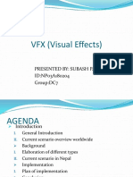 VFX (Visual Effects) : Presented By: Subash Pandey ID:NP03A180204 Group:DC7