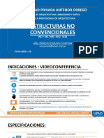 Universidad Privada Antenor Orrego: Estructuras No Convencionales