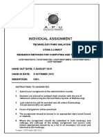 Assignment - APU Level 2 Computing UC2F1902