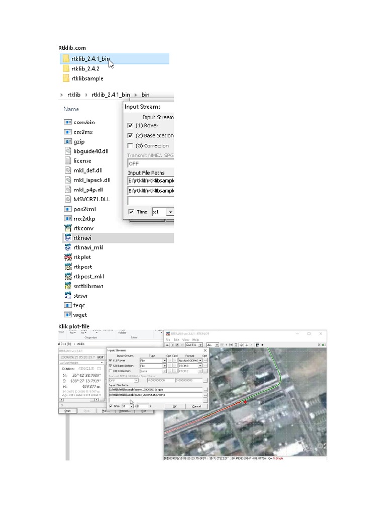 Rtklib | PDF