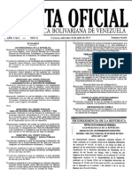 Gaceta Oficial número 40.464