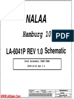 Toshiba Satellite L670 - L675 Compal LA-6041P NALAA Hamburg10 Rev1.0 Schematic
