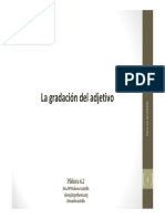 Gradación Del Adjetivo PDF