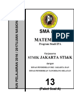 PRA UJIAN NASIONAL MATEMATIKA IPA SMA KODE A (13)