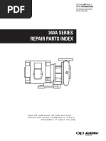 Pump Aurora 340A Parts Manual