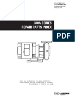 Pump Aurora 340A Parts Manual
