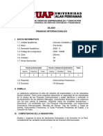 Silabus Finanzas Internacionales