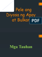 Si Pele Ang Diyosa NG Apoy at Bulkan