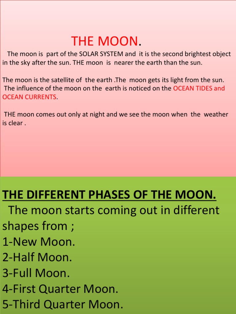 Moon Phases and Exploration | PDF