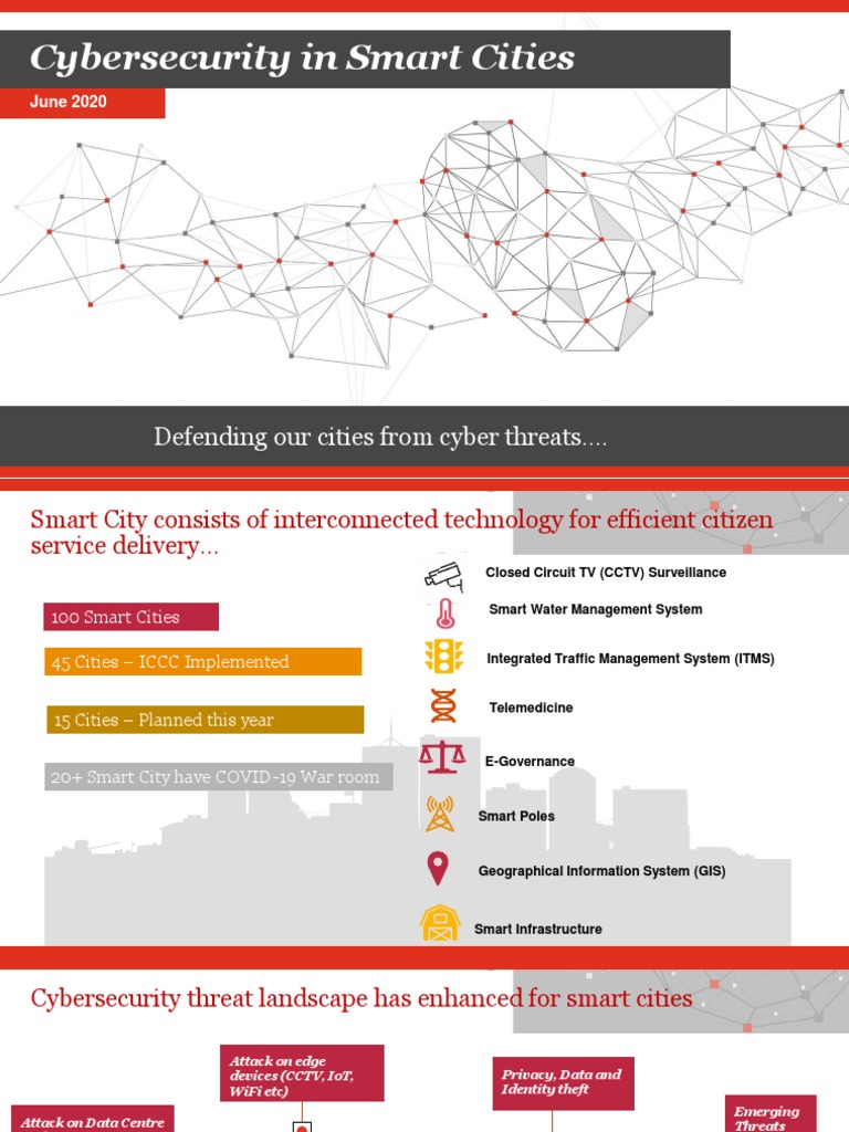 Cybersecurity Challenges in Smart Cities | PDF | Computer Security ...