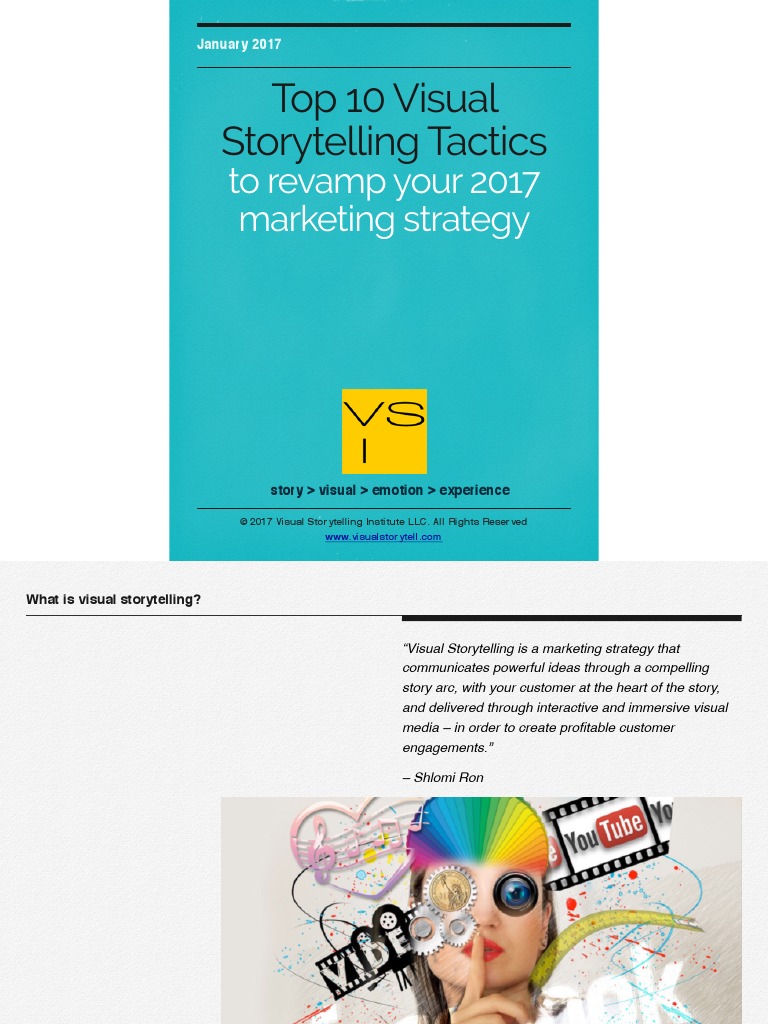 Top 10 Visual Storytelling Tactics: To Revamp Your 2017 Marketing ...