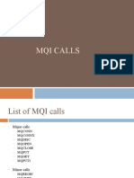 MQI Calls