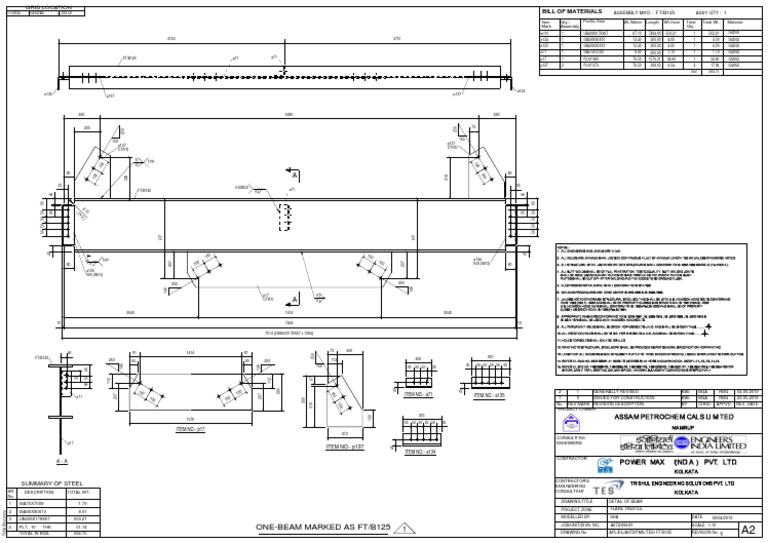 FTB125 - Detail of Beam | PDF | Business