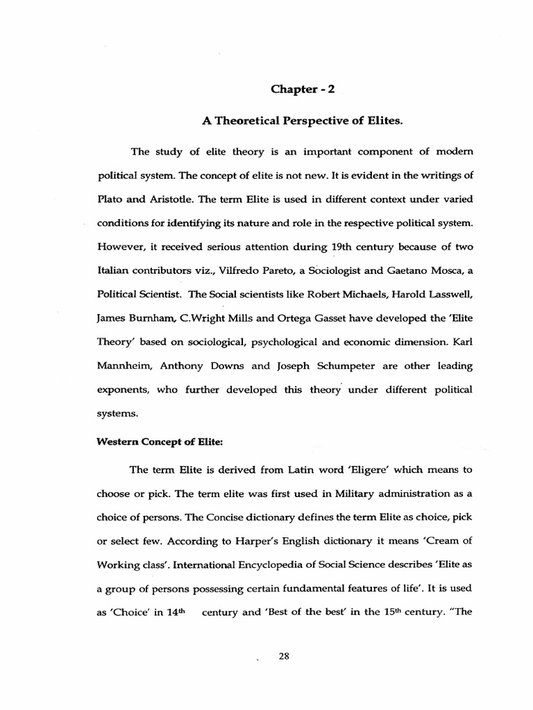 Understanding Elite Theory in Politics | PDF | Social Stratification ...