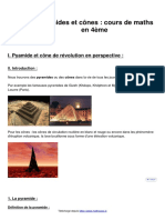 Leçon 10 Pyramides-Et-Cones-Cours-De-Maths-En-4eme