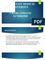 Perm State Medical University Churg-Strauss Syndrome: - Joisy Aloor 5 Year