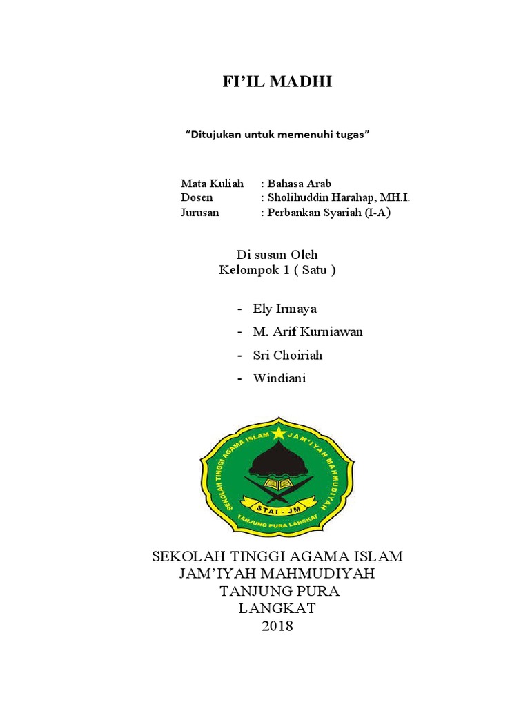 Fiil Madhi Adocx Pdf