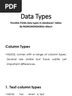 Data Types