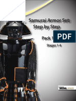 Samurai Armor Set: Step by Step: Pack 1