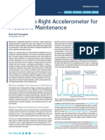 Choose The Right Accelerometer For Predictive Maintenance