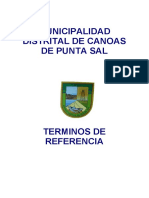 TDR - Instalacion de Proteccon en Quebrada Fernandez