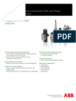 Industrial 2-Electrode Conductivity Cells With Rapid Temperature Response