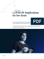 COVID 19 Implications For Law Firms