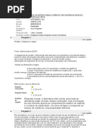 Atividade A2 - Quimica - Perguntas e Respostas