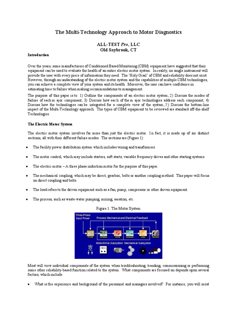 The - Multi - Technology - Approach Rev 1 | PDF | Electric Motor ...