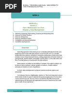 Section 2 Part I. Mathematics As A Tool Chapter 4. Data Management