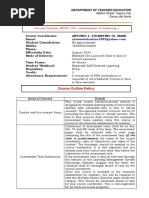 Educ 105 Course Outline Tolentino Final