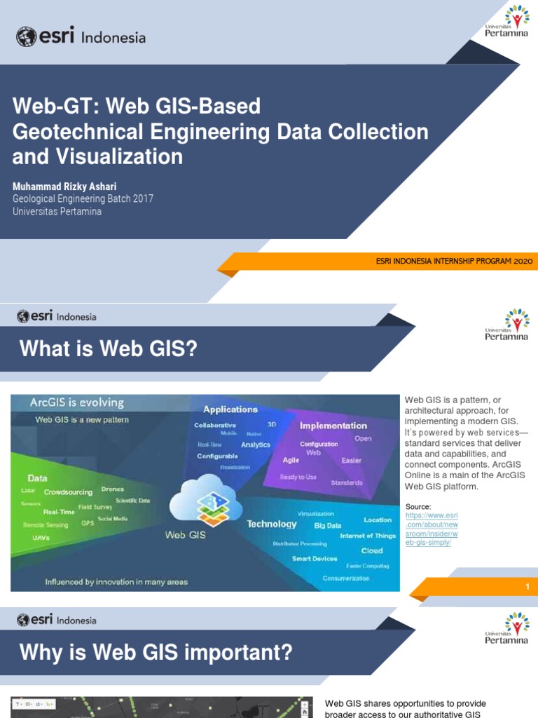 Web-GT: Web GIS for Geotechnical Data | PDF | Arc Gis | Geographic ...