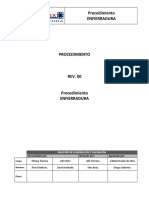 Procedimiento de Enfierradura