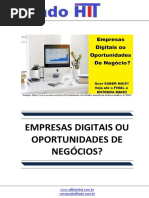 Empresas Digitais Ou Oportunidades de Negocios