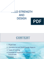 Weld Strength and Design PDF