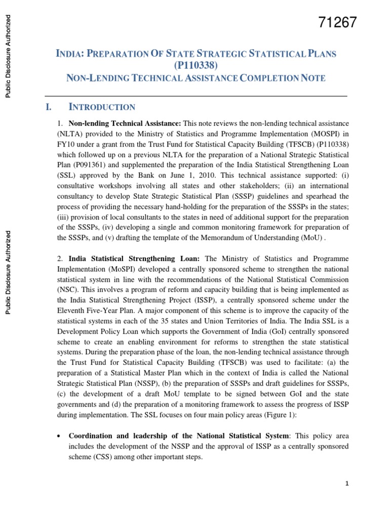 Statistical Strategy Plan Download Free Pdf Business Economies